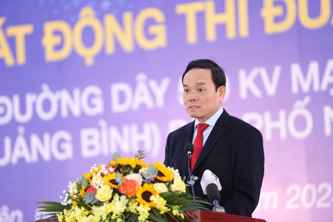 Phó thủ tướng Trần Lưu Quang phát biểu tại lễ thi đua - Ảnh: HÀ QUÂN Phó thủ tướng Trần Lưu Quang phát biểu tại lễ thi đua - Ảnh: HÀ QUÂN
