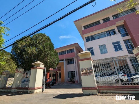 Nhận án treo, phó chánh văn phòng sở nội vụ xuống làm chuyên viên- Ảnh 1. Trụ sở Sở Nội vụ tỉnh Gia Lai trên đường Hai Bà Trưng, TP Pleiku - Ảnh: TẤN LỰC