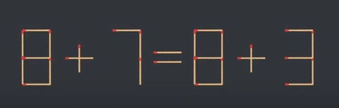 Thử tài IQ: Di chuyển một que diêm để 6+4=9-5 thành phép tính đúng- Ảnh 3.