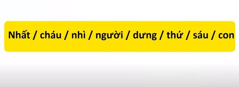 Thử tài tiếng Việt: Sắp xếp các từ sau thành câu có nghĩa (P17)- Ảnh 1. Thử tài tiếng Việt: Sắp xếp các từ sau thành câu có nghĩa (P17)- Ảnh 1.