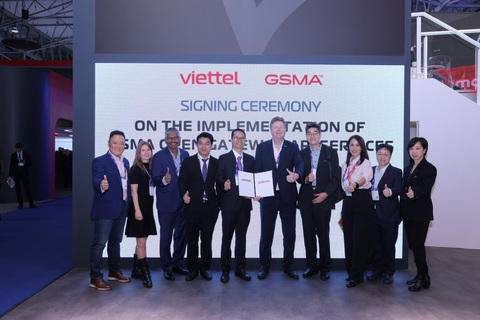 Viettel ký biên bản ghi nhớ về việc triển khai dịch vụ API theo sáng kiến Cổng mở của GSMA Open Gateway Viettel ký biên bản ghi nhớ về việc triển khai dịch vụ API theo sáng kiến Cổng mở của GSMA Open Gateway