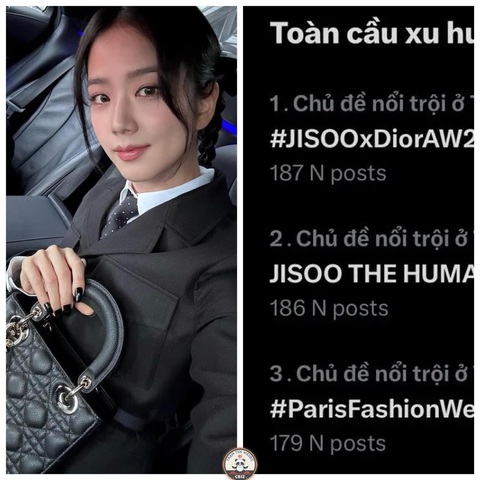 Jisoo dậy sóng với outfit học sinh đi dự show thời trang- Ảnh 7. Hình ảnh và từ khóa liên quan đến Jisoo leo top 1
