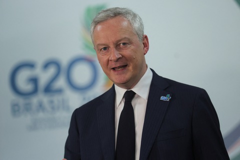 Bộ trưởng Tài chính và Kinh tế Pháp Bruno Le Maire - Ảnh: REUTERS Bộ trưởng Tài chính và Kinh tế Pháp Bruno Le Maire - Ảnh: REUTERS