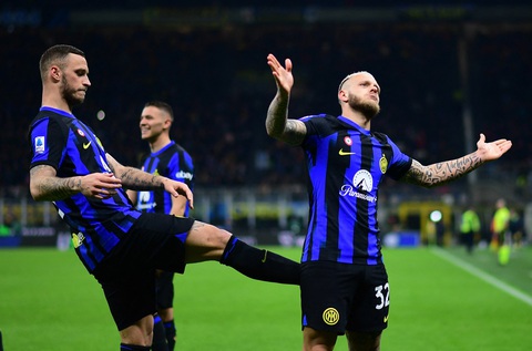 Tin tức thể thao sáng 29-2: Man United đụng độ Liverpool ở tứ kết Cúp FA- Ảnh 2. Inter Milan tiếp tục phong độ cực cao - Ảnh: REUTERS