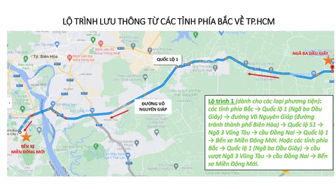 Hướng dẫn lộ trình đi các tỉnh thành tránh kẹt xe dịp Tết- Ảnh 3. Hướng dẫn lộ trình đi các tỉnh thành tránh kẹt xe dịp Tết- Ảnh 3.