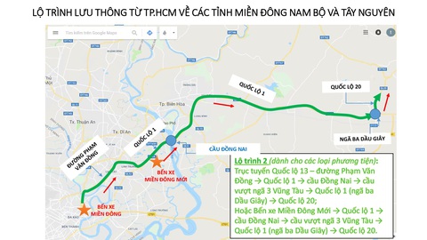 Hướng dẫn lộ trình đi các tỉnh thành tránh kẹt xe dịp Tết- Ảnh 6. Hướng dẫn lộ trình đi các tỉnh thành tránh kẹt xe dịp Tết- Ảnh 6.