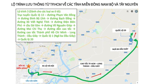 Hướng dẫn lộ trình đi các tỉnh thành tránh kẹt xe dịp Tết- Ảnh 7. Hướng dẫn lộ trình đi các tỉnh thành tránh kẹt xe dịp Tết- Ảnh 7.