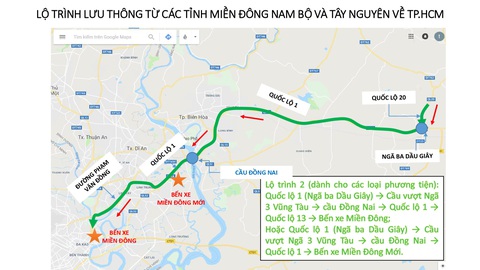 Hướng dẫn lộ trình đi các tỉnh thành tránh kẹt xe dịp Tết- Ảnh 9. Hướng dẫn lộ trình đi các tỉnh thành tránh kẹt xe dịp Tết- Ảnh 9.