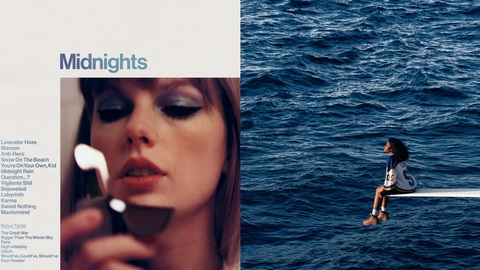 Taylor Swift, Billie Eilish, SZA... ai sẽ thắng lớn tại Grammy 2024?- Ảnh 2. Midnights của Taylor Swift và SOS của SZA được đánh giá cao