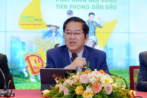 HDBank tổ chức hội nghị nhà đầu tư, định hướng tăng trưởng cao, bền vững- Ảnh 2. Ông Phạm Quốc Thanh - tổng giám đốc HDBank - Ảnh: HDBank