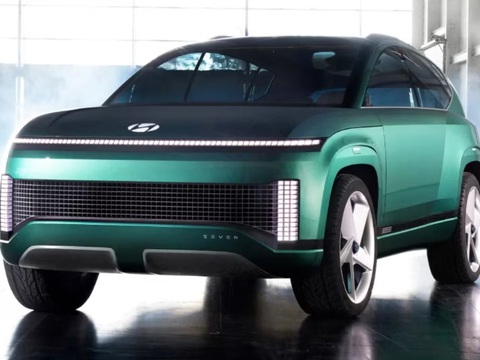 Hyundai Creta bản điện chạy thử trên phố, dễ ra mắt năm 2025- Ảnh 1. Ảnh phác họa Hyundai Creta chạy điện - Ảnh: Somnath Chatterjee/ABP