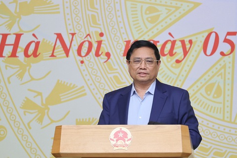 Thủ tướng có chỉ đạo mới về điều hành giá điện và xăng dầu- Ảnh 1. Thủ tướng kết luận hội nghị làm việc với Ủy ban Quản lý vốn nhà nước tại doanh nghiệp - Ảnh: VGP