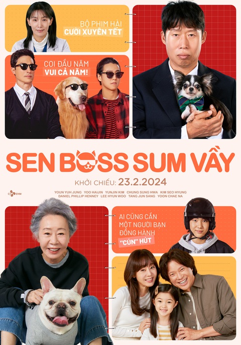 Poster đầu tiên của Sen Boss sum vầy quy tụ dàn diễn viên đình đám xứ Hàn Poster đầu tiên của 'Sen boss sum vầy' quy tụ dàn diễn viên đình đám xứ Hàn
