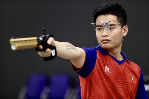 'Quên' Tết vì mục tiêu giành vé Olympic- Ảnh 3. Xạ thủ Phạm Quang Huy có cái Tết ấm vì được thưởng lớn sau tấm HCV Asiad 19 - Ảnh; NGUYỄN KHÁNH