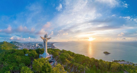 Gợi ý 3 điểm du lịch Tết gần TP Hồ Chí Minh- Ảnh 4. Một góc bãi biển Vũng Tàu