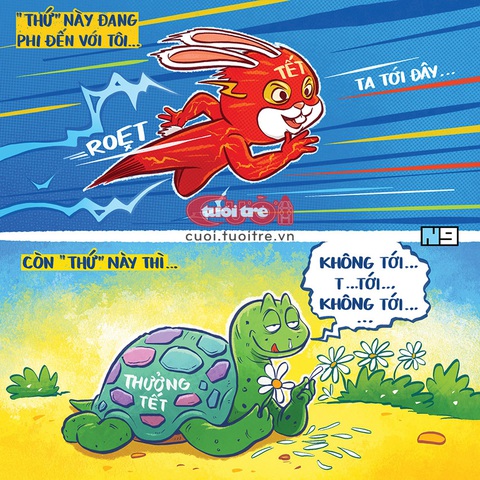 Cuộc đua không cân sức giữa Tết và... tiền- Ảnh 1. Cuộc đua không cân sức giữa Tết và... tiền - Tranh: Hải Nam