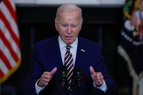 Tổng thống Mỹ Joe Biden - Ảnh: REUTERS Tổng thống Mỹ Joe Biden - Ảnh: REUTERS