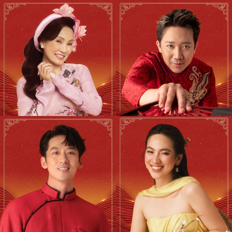 Từ trái qua: Hồng Đào, Trấn Thành, Tuấn Trần, Phương Anh Đào - Ảnh: ĐPCC Từ trái qua: Hồng Đào, Trấn Thành, Tuấn Trần, Phương Anh Đào - Ảnh: ĐPCC