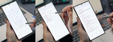 Ứng cử viên cho vị trí ‘smartphone của năm’ xuất hiện- Ảnh 4. Nhiều khả năng mới trong việc xử lý ghi chú được mở ra