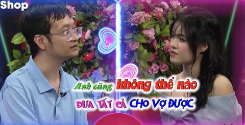 Bỗng 'hot' vụ nữ sinh viên bấm nút hẹn hò kỹ sư lương trăm triệu- Ảnh 1. Minh Đức và Ngọc Lan khi xuất hiện trên chương trình hẹn hò.
