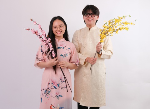 Bí kíp khởi động lại hiệu quả việc học sau Tết- Ảnh 1. Gen Z ngày nay nhiều bạn gặp nhau điểm chung là vừa có thể học giỏi, chơi giỏi (trong ảnh: hai bạn học sinh Trường phổ thông Năng khiếu, ĐH Quốc gia TP.HCM) - Ảnh: T.NGUYỄN