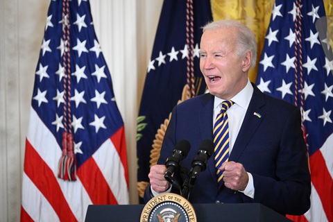 Tổng thống Mỹ Joe Biden - Ảnh: AFP Tổng thống Mỹ Joe Biden - Ảnh: AFP