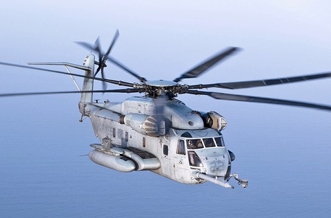 Một chiếc trực thăng CH-53E Super Stallion - Ảnh minh họa: Wiki Một chiếc trực thăng CH-53E Super Stallion - Ảnh minh họa: Wiki