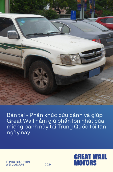 Tỉ phú Giáp Thìn Wei Jianjun: Người hồi sinh hãng SUV lớn nhất Trung Quốc- Ảnh 4. Việc lựa chọn tập trung vào những phân khúc nam tính, thực tiễn như bán tải và SUV đã mang tới cá tính riêng cho thương hiệu Great Wall - Ảnh: NGUYỄN THÀNH ĐẠT