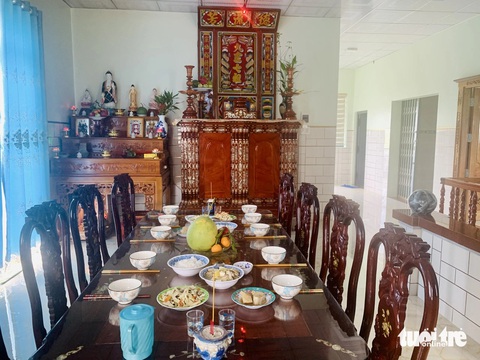 Tuỳ theo từng gia đình, mâm cúng rước ông bà có thể là những món chay - Ảnh: HOÀI PHƯƠNG Tùy theo từng gia đình, mâm cúng rước ông bà có thể là những món chay - Ảnh: HOÀI PHƯƠNG