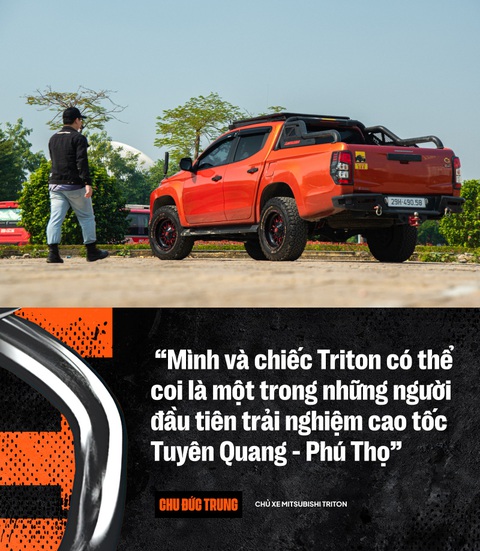 Chủ xe Mitsubishi Triton đi từ thiện vùng xa: 'Không nhiều công nghệ, nhưng quăng đâu cũng được'- Ảnh 7. Chủ xe Mitsubishi Triton đi từ thiện vùng xa: 'Không nhiều công nghệ, nhưng quăng đâu cũng được'- Ảnh 7.