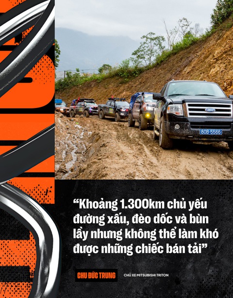 Chủ xe Mitsubishi Triton đi từ thiện vùng xa: 'Không nhiều công nghệ, nhưng quăng đâu cũng được'- Ảnh 6. Chủ xe Mitsubishi Triton đi từ thiện vùng xa: 'Không nhiều công nghệ, nhưng quăng đâu cũng được'- Ảnh 6.
