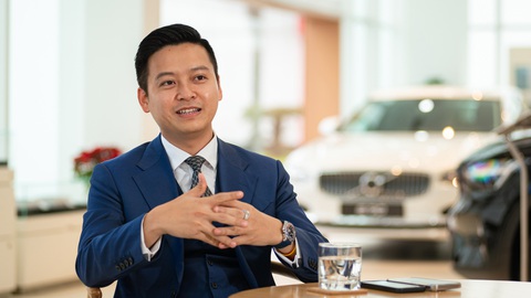 Người bán Volvo nhiều nhất Việt Nam 7 năm liên tiếp: 'Khách 9X - 2000 ngày càng nhiều'- Ảnh 1. Nguyễn Ngọc Quyết - người bán nhiều xe Volvo nhất Việt Nam trong 7 năm liên tiếp - Ảnh: LÊ HOÀNG