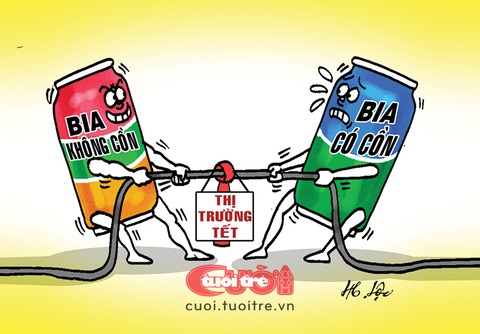 Bia không cồn lên ngôi dịp Tết Giáp Thìn- Ảnh 2. Bia không cồn lên ngôi dịp Tết Giáp Thìn- Ảnh 2.