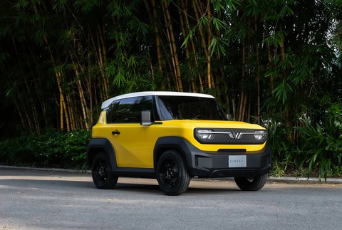Loạt xe điện dễ đến Việt Nam sau Tết: Nhiều xe Trung Quốc, VinFast VF 3 đáng chú ý nhất- Ảnh 1. VinFast VF 3 có kích thước nhỏ gọn với chiều dài chỉ 3,19m và chiều rộng 1,679m. Thiết kế ngoại thất giống SUV nhưng nhỏ gọn với chỉ hai cửa - Ảnh: VinFast