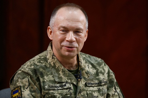 Tân tổng tư lệnh Ukraine Oleksandr Syrsky - Ảnh: REUTERS Tân tổng tư lệnh Ukraine Oleksandr Syrsky - Ảnh: REUTERS