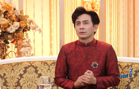 Đình Toàn trong chương trình Đời nghệ sĩ - Ảnh: VTV Đình Toàn trong chương trình