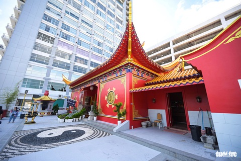 Brunei có gì hấp dẫn du khách Việt dịp Tết này?- Ảnh 8. Chùa Trung Hoa có lịch sử gần 100 năm