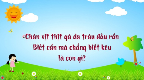 Câu đố hack não: Vừa chim vừa thú là con gì?- Ảnh 5.