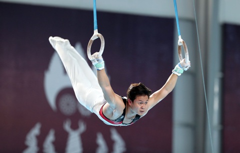 Nguyễn Văn Khánh Phong hy sinh Tết để tìm vé đi Olympic Paris 2024- Ảnh 4. Nguyễn Văn Khánh Phong là niềm tự hào của thể dục dụng cụ Việt Nam - Ảnh: NGUYÊN KHÔI