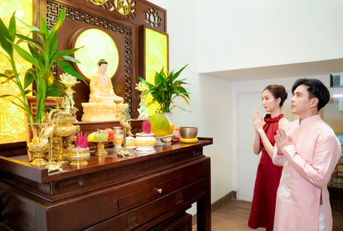Hồ Quang Hiếu đón Tết đầu tiên bên vợ- Ảnh 5. Hồ Quang Hiếu đón Tết đầu tiên bên vợ- Ảnh 5.