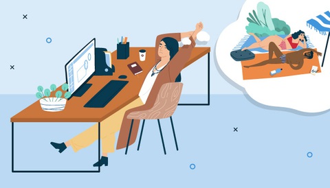 Khoa học chỉ cách bật lại 'chế độ làm việc' sau kỳ nghỉ Tết- Ảnh 1. Nhiều người mất động lực làm việc sau một kỳ nghỉ dài ngày - Ảnh: CAREER ADDICT