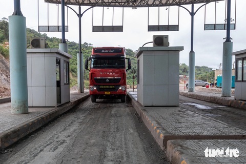 Những tín hiệu vui ở cửa khẩu quốc tế La Lay- Ảnh 2. Cả hai luồng xuất và nhập tại cửa khẩu này đã được đưa vào hoạt động, đẩy nhanh công việc hơn 50% so với trước - Ảnh: HOÀNG TÁO