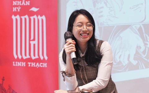 Chân dung Thùy Linh, tác giả truyện ngắn On the edge - Ảnh: NVCC Chân dung Thùy Linh, tác giả truyện ngắn On the edge - Ảnh: NVCC