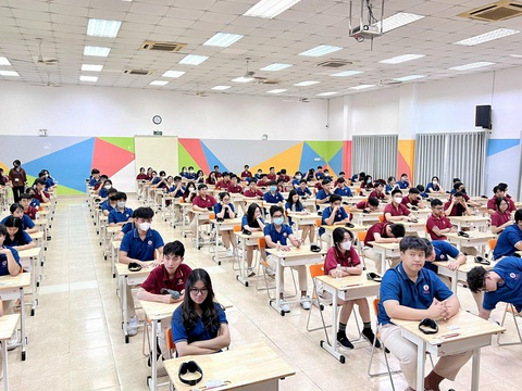 Một trường phổ thông ở TP.HCM dạy IELTS ngay tại trường- Ảnh 1. Một trường phổ thông ở TP.HCM dạy IELTS ngay tại trường- Ảnh 1.