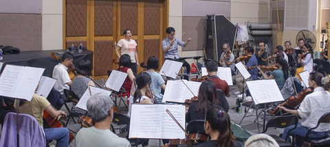 Hậu trường tập luyện cho đên concert Famous Italian Arias tối 9-3 - Hậu trường tập luyện cho đên concert Famous Italian Arias tối 9-3 - Ảnh: H.VY