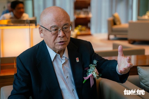Ông Takebe Tsutomu đã có nhiều năm đóng vai trò chủ chốt trong Liên minh nghị sĩ hữu nghị Việt - Nhật - Ảnh: NGỌC ĐỨC Ông Takebe Tsutomu đã có nhiều năm đóng vai trò chủ chốt trong Liên minh nghị sĩ hữu nghị Việt - Nhật - Ảnh: NGỌC ĐỨC