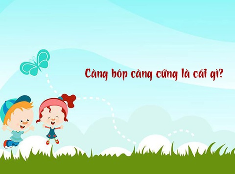 Câu đố hack não: Càng bóp càng cứng là cái gì?- Ảnh 1. Câu đố hack não: Càng bóp càng cứng là cái gì?- Ảnh 1.