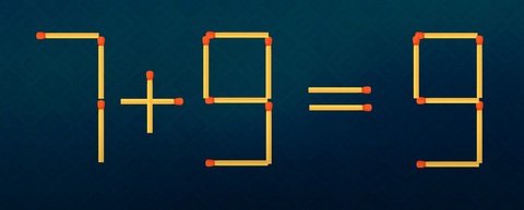 Thử tài IQ: Di chuyển một que diêm để 1+3=70 thành phép tính đúng- Ảnh 5. Thử tài IQ: Di chuyển một que diêm để 1+3=70 thành phép tính đúng- Ảnh 5.