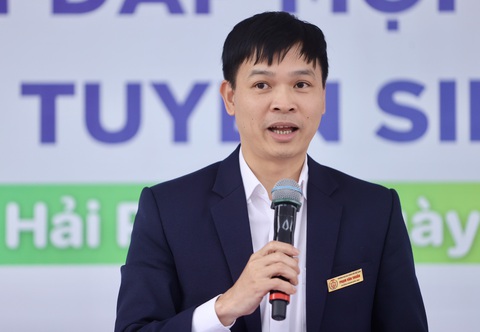 Những lưu ý khi đăng ký nguyện vọng xét tuyển, năm nào cũng nhắc và năm nào cũng có thí sinh sai- Ảnh 5. PGS.TS Phạm Văn Thuần, trưởng phòng đào tạo, Trường đại học Hàng hải Việt Nam - Ảnh: NGUYỄN KHÁNH