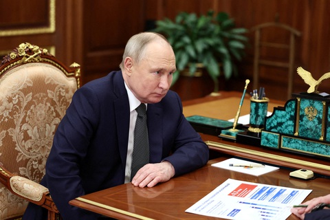 Tổng thống Nga Putin đã nhiều lần cảnh báo các động thái của phương Tây có thể dẫn tới cuộc chiến hạt nhân - Ảnh: REUTERS Tổng thống Nga Putin đã nhiều lần cảnh báo các động thái của phương Tây có thể dẫn tới cuộc chiến hạt nhân - Ảnh: REUTERS